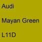 Preview: Audi, Mayan Green, L11D.